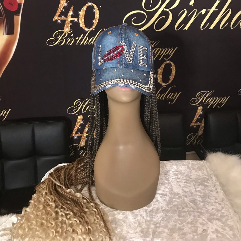 Wig Braided Hat